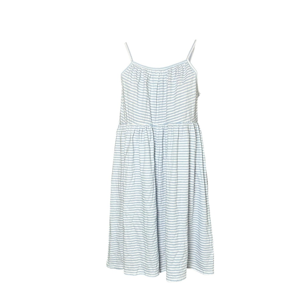 Melrose and Market Nautical Blue White Striped Spaghetti Strap Romper New Small